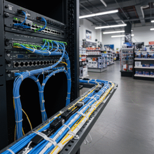 Network Cabling for Retail Security