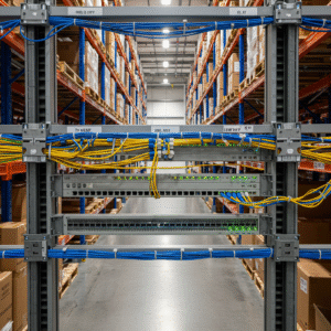 Warehouse Security Network Cabling